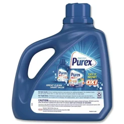 Purex 150 oz. Bottle Liquid Laundry Detergent - Mountain Breeze (4/Carton)