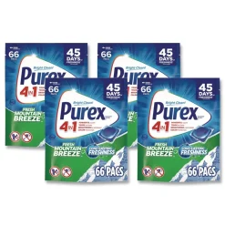 Purex 4-in-1 Laundry Detergent Pacs (4/Carton)
