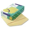Quality Park #15 Hub Flap Gummed Closure 10 in. x 15 in. Open-Side Booklet Envelope - Manila (100/Box)