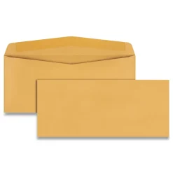 Quality Park 5 in. x 11.5 in. #14 Commercial Flap Gummed Closure Kraft Envelope - Brown Kraft (500/Box)