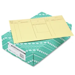 Quality Park 10 in. x 14.75 in. Cheese Blade Flap Fold-Over Closure Attorney's Envelope/Transport Case File - Cameo Buff (100/Box)