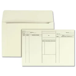 Quality Park 10 in. x 14.75 in. Cheese Blade Flap Fold-Over Closure Attorney's Envelope/Transport Case File - Cameo Buff (100/Box)