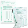 Quality Park 10 in. x 13 in. Poly Night Deposit Bags with Tear-Off Receipt - White (100/Pack)
