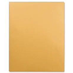 Quality Park 12 x 15.5 Gummed Closure Square Flap Catalog Envelope - Brown Kraft (250/Box)