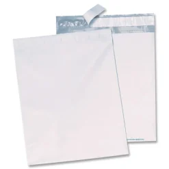 Quality Park 11 x 13 Redi-Strip Square Flap Poly Expansion Mailer - White (100/Carton)