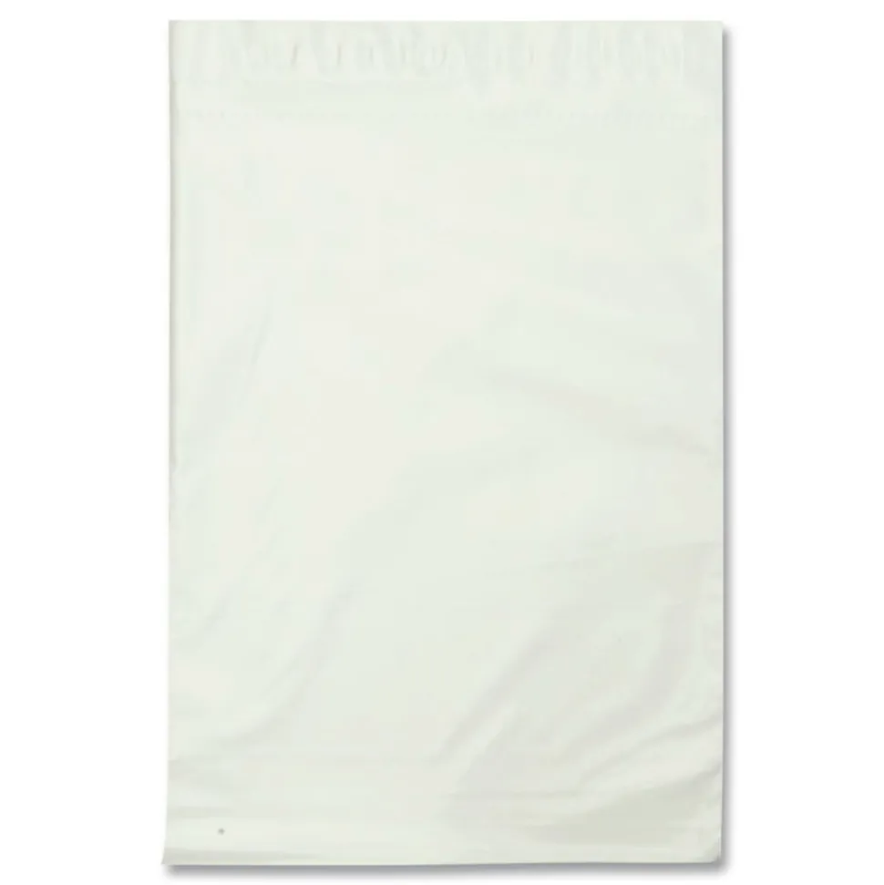 Quality Park 11 x 13 Redi-Strip Square Flap Poly Expansion Mailer - White (100/Carton)