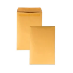 Quality Park Redi-Seal 10 in. x 15 in. No. 15 Cheese Blade Flap Adhesive Closure Catalog Envelope - Brown Kraft (250/Box)
