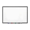 Quartet 72 in. x 48 in. Classic Series Porcelain Magnetic Dry Erase Board - White Surface, Black Aluminum Frame