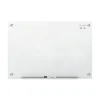 Quartet 24 in. x 18 in. Infinity Magnetic Glass Marker Board - White Surface