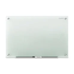 Quartet 24 in. x 18 in. Infinity Glass Marker Board - Frost Surface