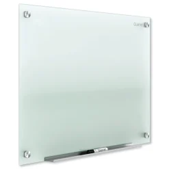Quartet 24 in. x 18 in. Infinity Glass Marker Board - Frost Surface