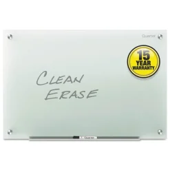 Quartet 24 in. x 18 in. Infinity Glass Marker Board - Frost Surface