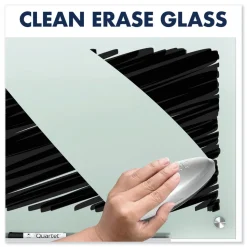 Quartet 24 in. x 18 in. Infinity Glass Marker Board - Frost Surface