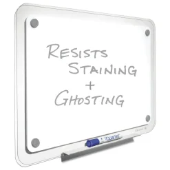 Quartet 36 in. x 23 in. iQ Total Erase Board - White/Clear Frame