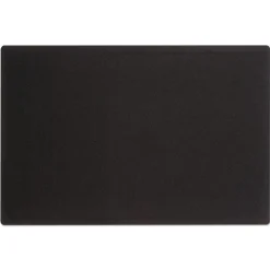 Quartet 48 in. x 36 in. Oval Office Fabric Board - Black Surface