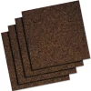 Quartet 12 in. x 0.38 in. x 12 in. Cork Panels - Brown (4/Pack)
