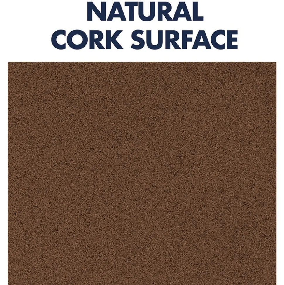 Quartet 12 in. x 0.38 in. x 12 in. Cork Panels - Brown (4/Pack)