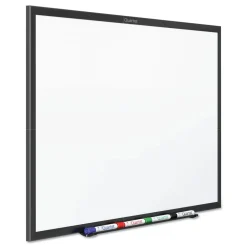 Quartet Classic Series Nano-Clean Dry Erase Board, 24 X 18, Black Aluminum Frame