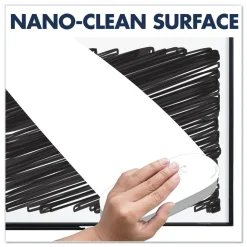 Quartet Classic Series Nano-Clean Dry Erase Board, 24 X 18, Black Aluminum Frame