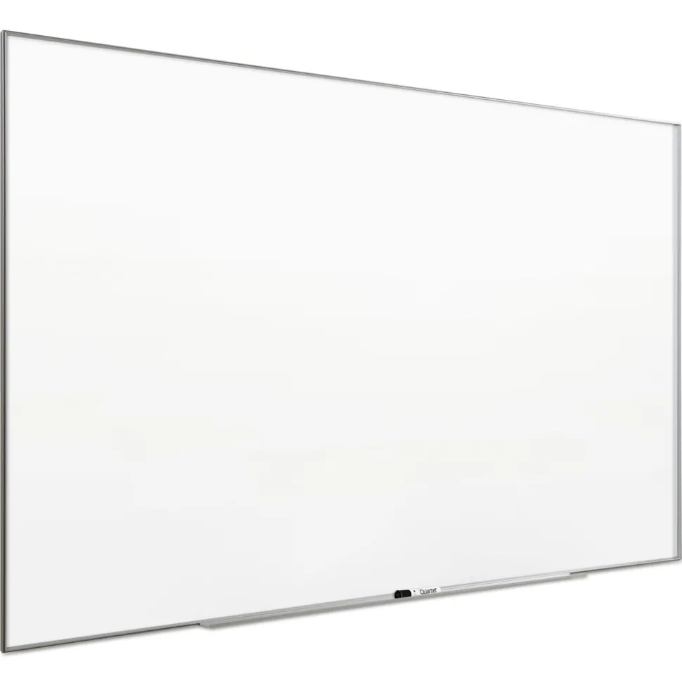 Quartet Fusion Nano-Clean 96 in. x 48 in. Magnetic Whiteboard - White/Silver