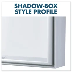 Quartet Fusion Nano-Clean 96 in. x 48 in. Magnetic Whiteboard - White/Silver