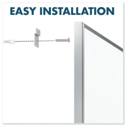 Quartet Fusion Nano-Clean 96 in. x 48 in. Magnetic Whiteboard - White/Silver