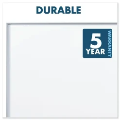 Quartet Fusion Nano-Clean 96 in. x 48 in. Magnetic Whiteboard - White/Silver