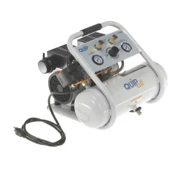 Quipall 1 HP 1.6 Gallon Oil-Free Hotdog Air Compressor