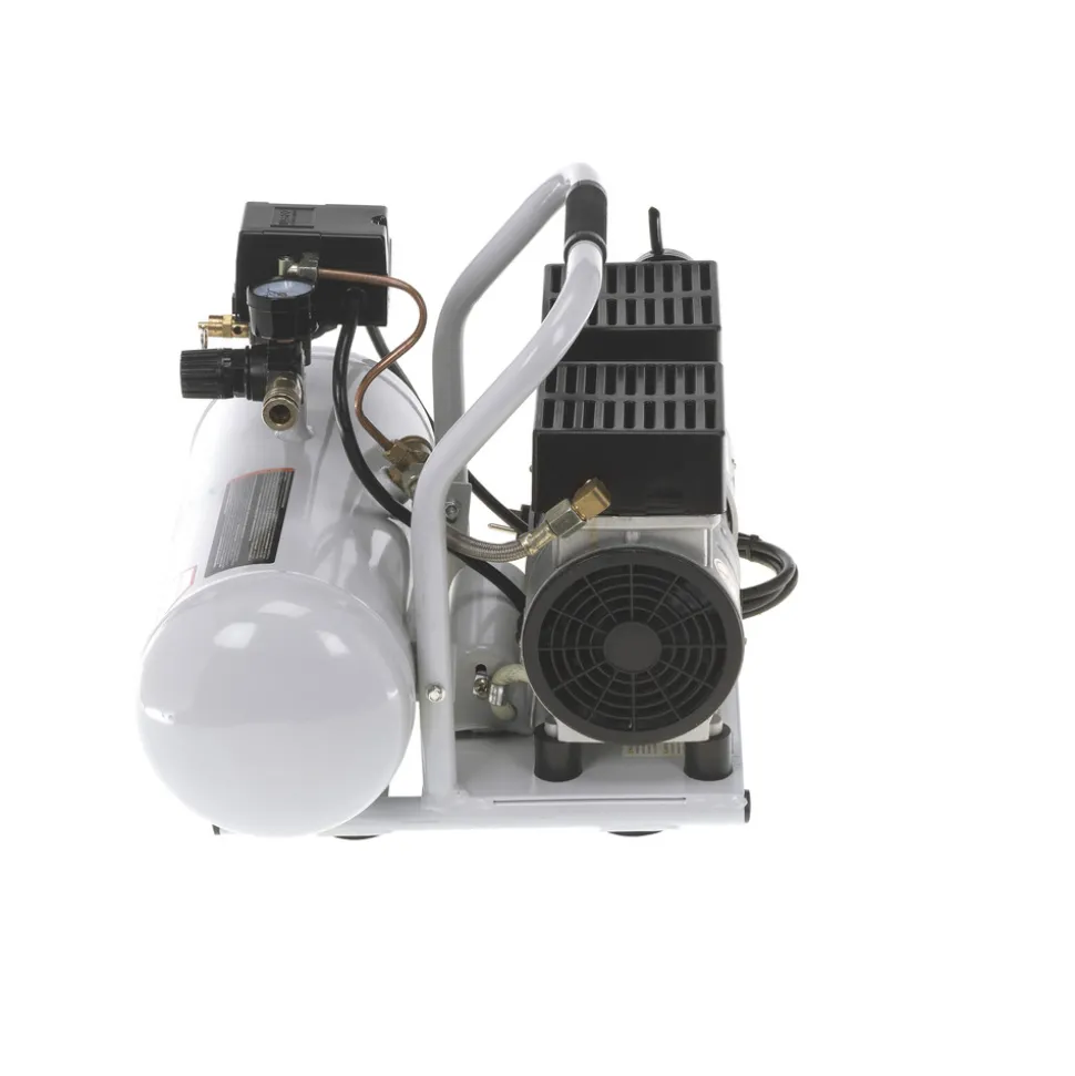 Quipall 1 HP 2 Gallon Oil-Free Hotdog Air Compressor