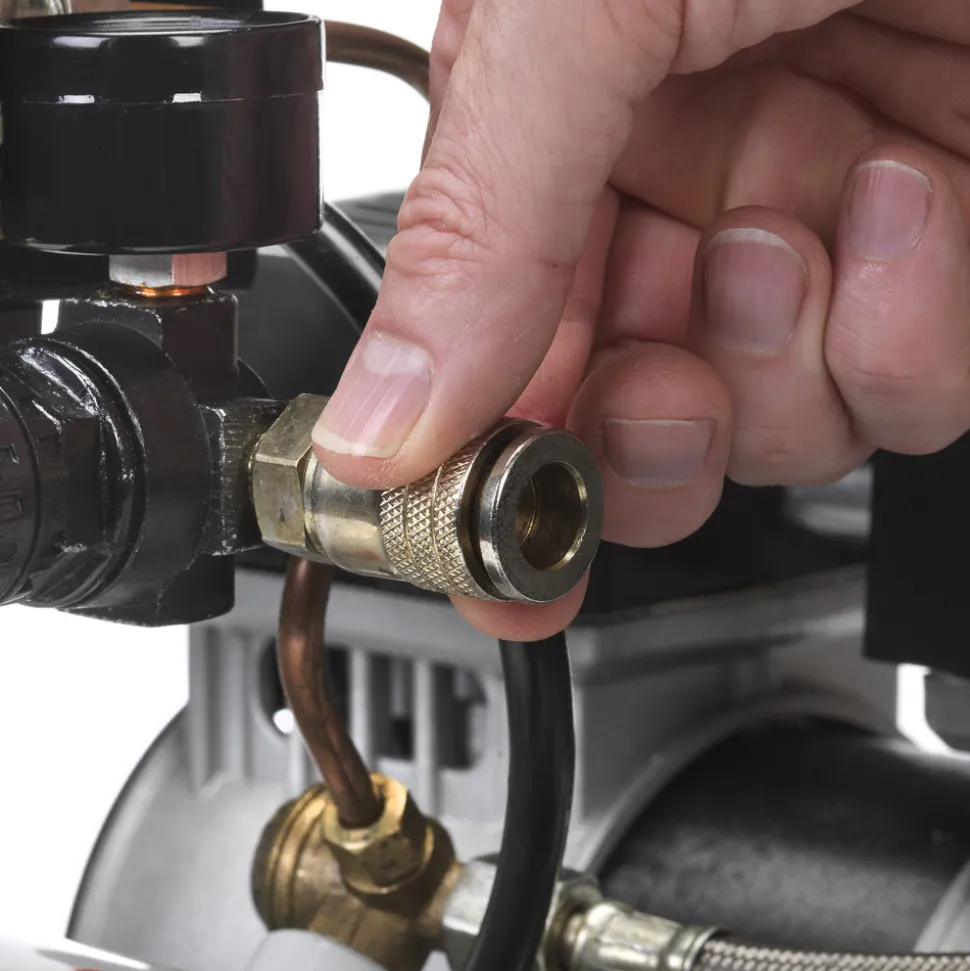 Quipall 1 HP 2 Gallon Oil-Free Hotdog Air Compressor