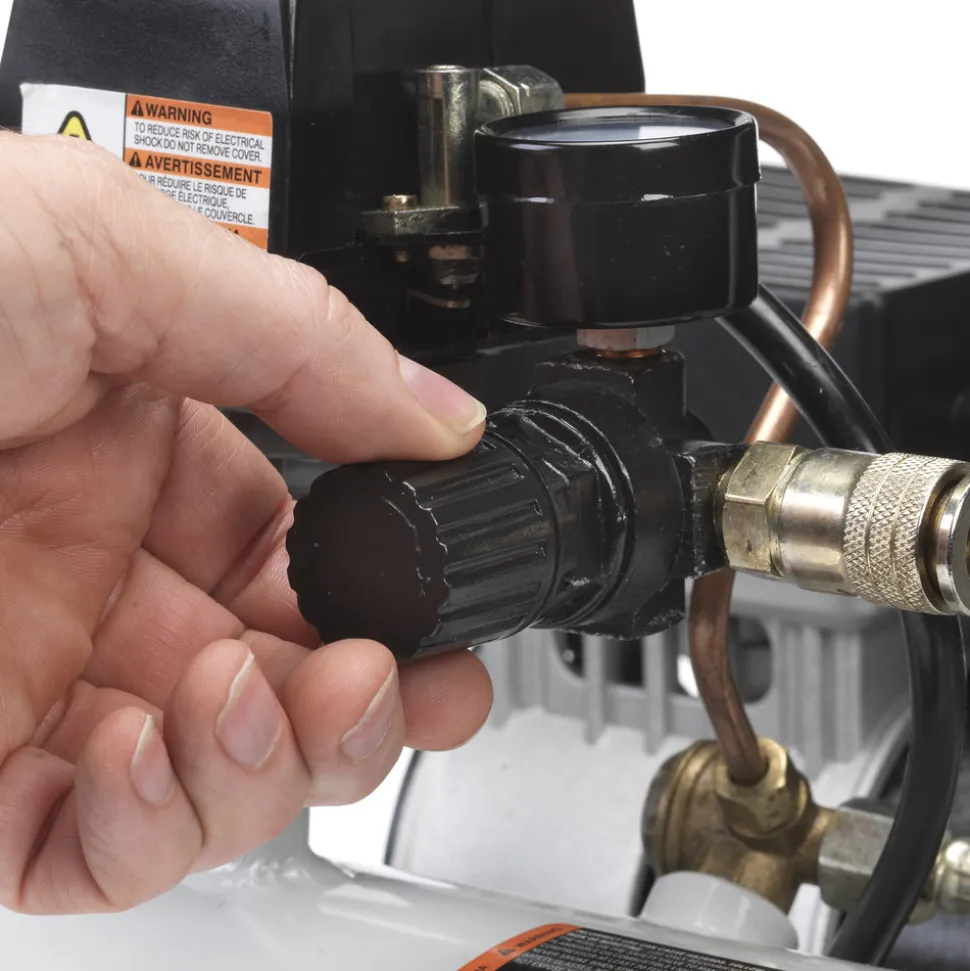 Quipall 1 HP 2 Gallon Oil-Free Hotdog Air Compressor