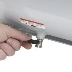 Quipall Ultra Quiet 1 HP 4.6 Gallon Oil-Free Twin Stack Air Compressor