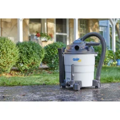 Quipall 1200-Watt 8.3 Gallon Plastic Tank Wet/Dry Vacuum