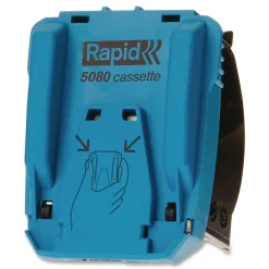 Rapid 0.5 in. Crown Heavy-Duty Steel Staple Cartridge (1/Box)