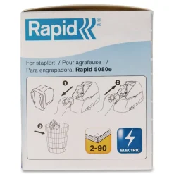Rapid 0.5 in. Crown Heavy-Duty Steel Staple Cartridge (1/Box)