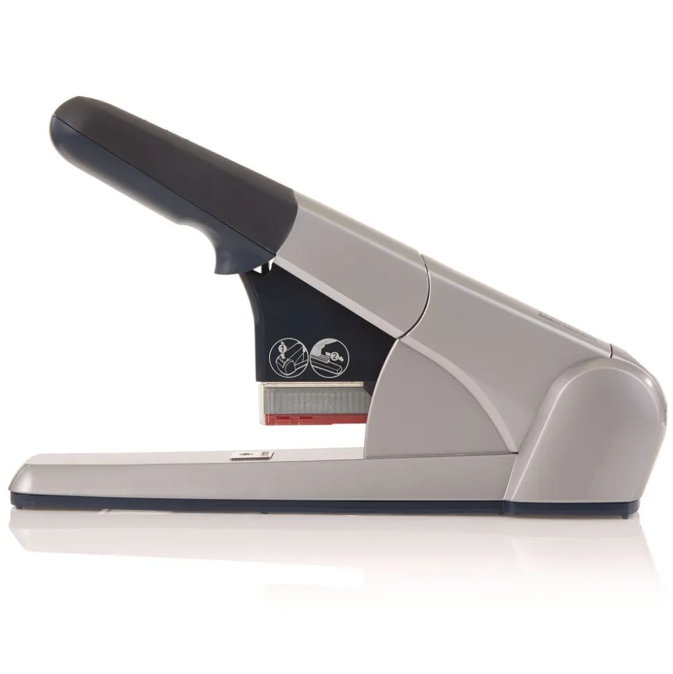 Rapid 80-Sheet Capacity Heavy-Duty Cartridge Stapler - Silver