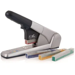 Rapid 80-Sheet Capacity Heavy-Duty Cartridge Stapler - Silver