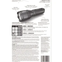 Rayovac 3 AAA Batteries LED Aluminum Flashlight - Black