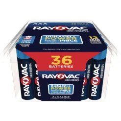 Rayovac Alkaline AAA Batteries (36/Pack)