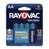Rayovac High Energy Premium Alkaline AA Batteries (4/Pack)