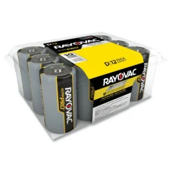 Rayovac Ultra Pro Alkaline D Batteries (12/Pack)