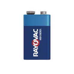 Rayovac 9V High Energy Premium Alkaline Batteries (4/Pack)