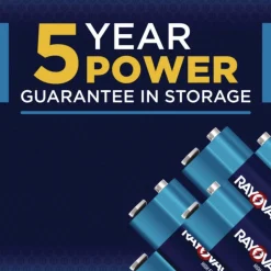 Rayovac 9V High Energy Premium Alkaline Batteries (4/Pack)