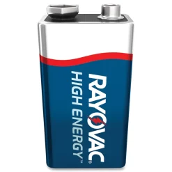 Rayovac 9V High Energy Premium Alkaline Batteries (8/Pack)
