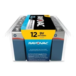 Rayovac 9V High Energy Premium Alkaline Batteries (8/Pack)
