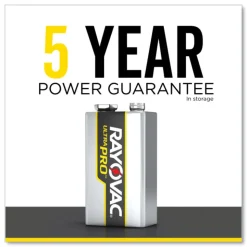 Rayovac 9V Ultra Pro Alkaline Batteries (6/Pack)