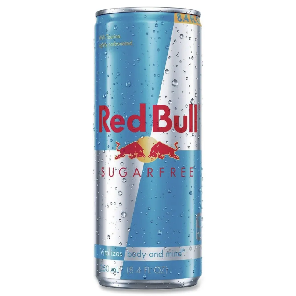 Red Bull 8.4 oz. Can Energy Drink - Sugar-Free (24/Carton)
