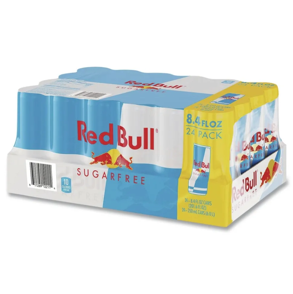 Red Bull 8.4 oz. Can Energy Drink - Sugar-Free (24/Carton)