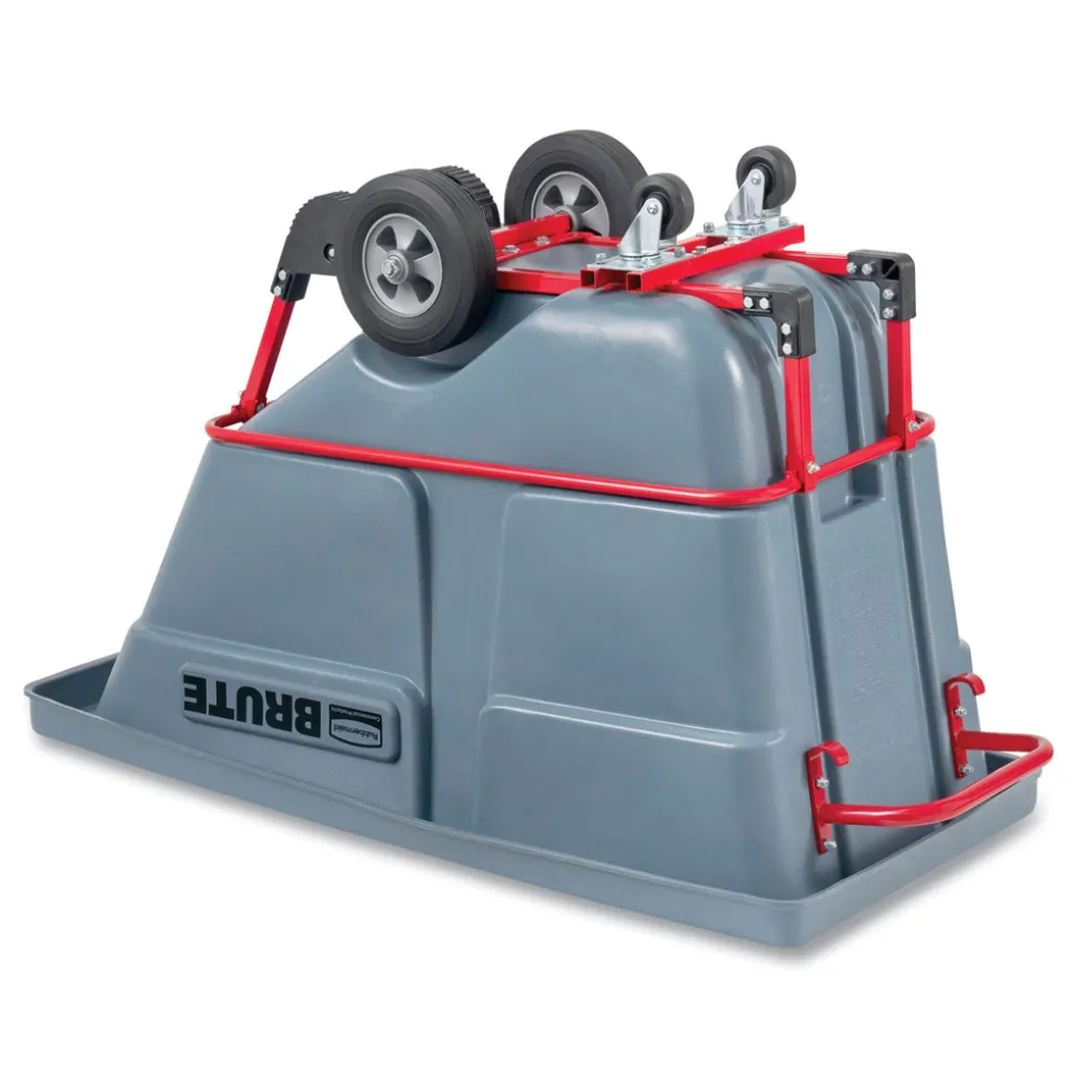 Rubbermaid Commercial 0.5 cu yd BRUTE DURATILT Frame Tilt Truck Standard Duty 850 lb Capacity Gray