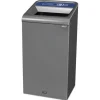 Rubbermaid Commercial 23 Gallon Paper Configure Indoor Recycling Waste Receptacle - Gray